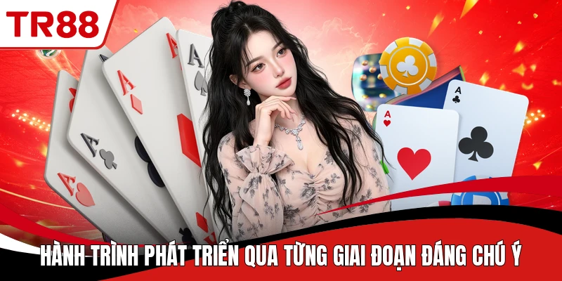 Hành trình phát triển qua từng giai đoạn đáng chú ý