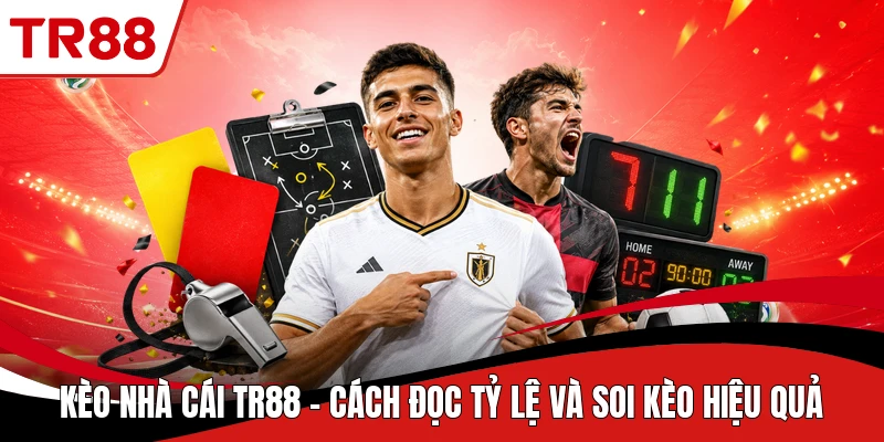 Kèo Nhà Cái TR88 - Cách Đọc Tỷ Lệ Và Soi Kèo Hiệu Quả